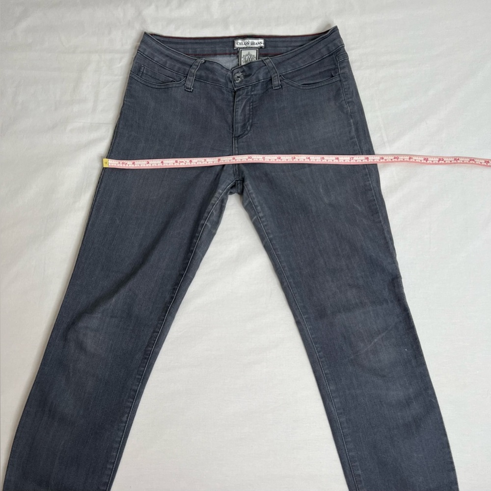 Cello Womens Jeans Size 11 Gray Ankle